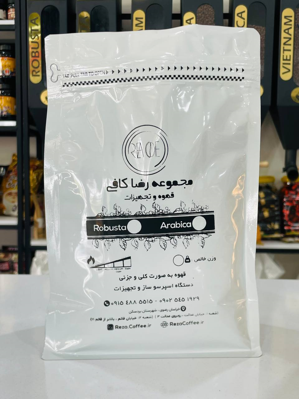 قهوه میکس 10_90 روبوستا شکلاتی-2